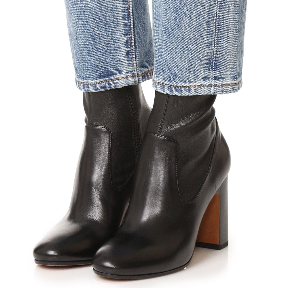 Vince Calista Leather Booties